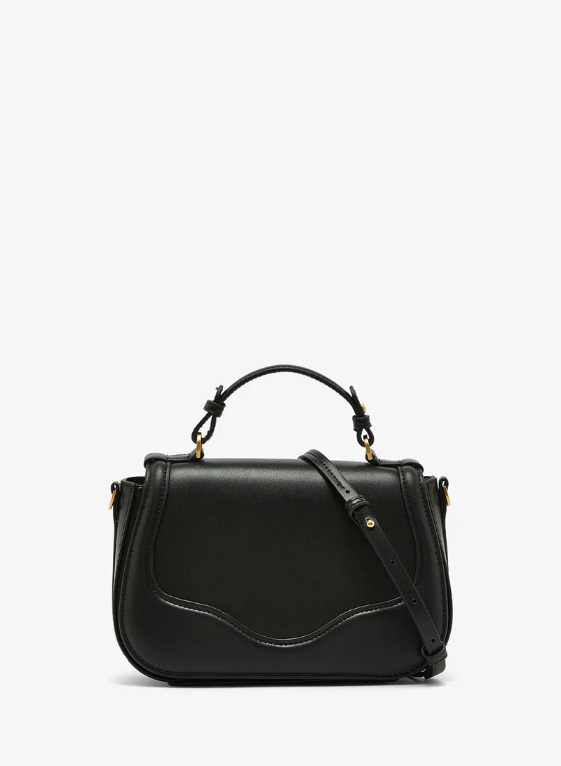 ايلا حقيبة كروس بودي كلاسيكية بمقبض علوي وحزام